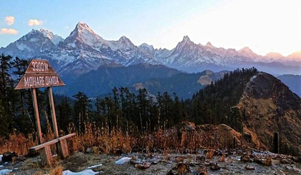 म्याग्दीको मोहरे डाँडामा यात्रा गन्तव्यको रूपमा लोकप्रियता बढ्ने सम्भावना छ