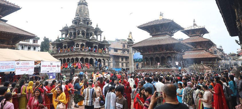 श्रीकृष्णजन्माष्टमी : कृष्ण मन्दिरमा भक्तजनको भिड