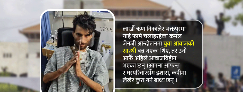 Gen-z आन्दोलन : गोलीले उडायो कमलको बोली