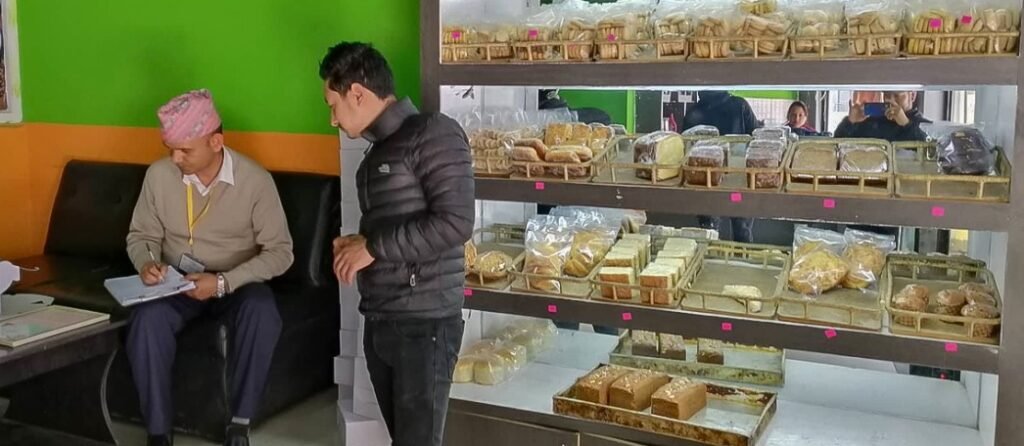 गुणस्तरहीन खाद्य पदार्थको जगजगी